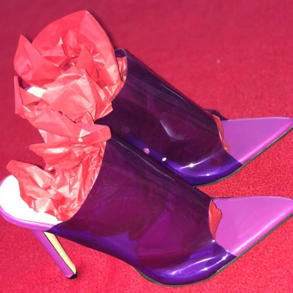 Trendy Purple Heels 💜